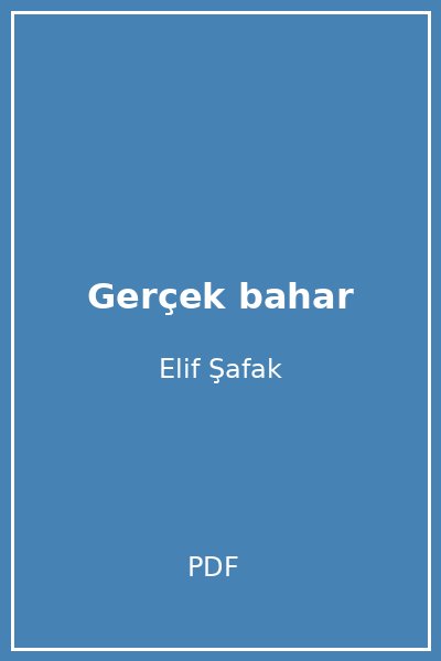 Gerçek bahar
