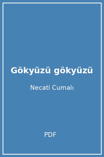 Gökyüzü gökyüzü