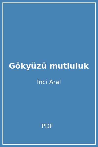 Gökyüzü mutluluk