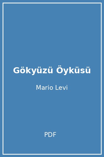 Gökyüzü Öyküsü