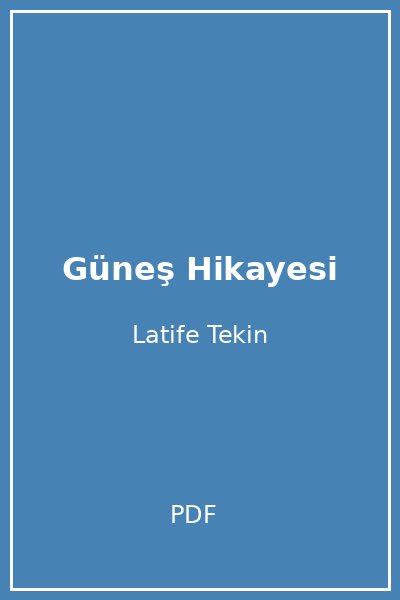 Güneş Hikayesi