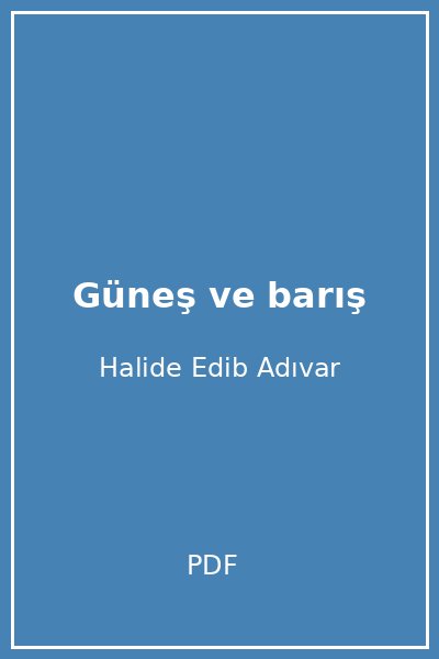 Güneş ve barış