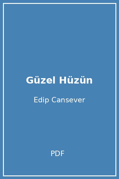 Güzel Hüzün