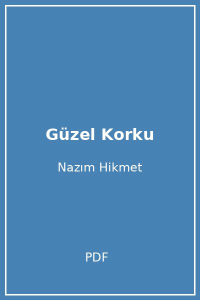 Güzel Korku