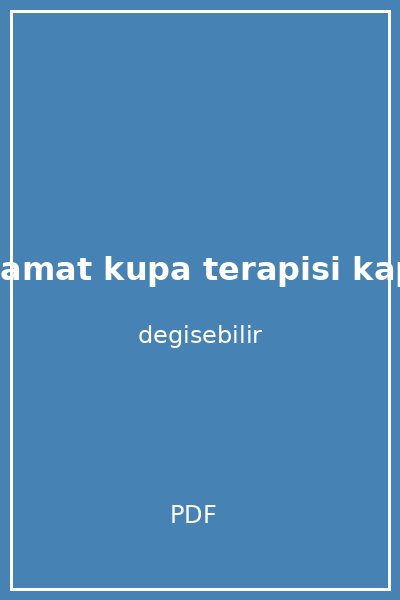 hacamat kupa terapisi kapak