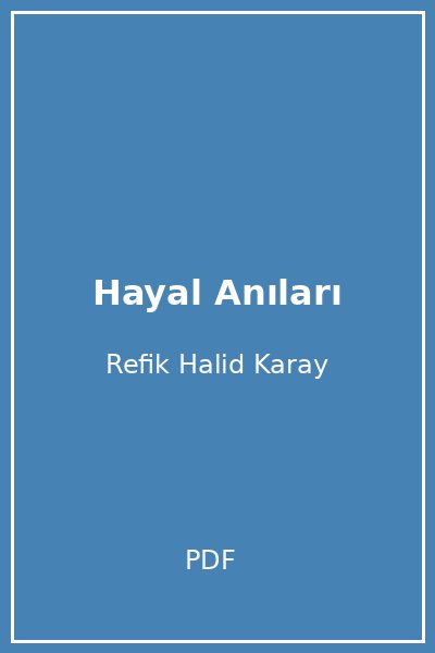 Hayal Anıları