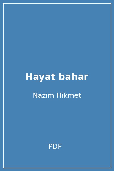 Hayat bahar