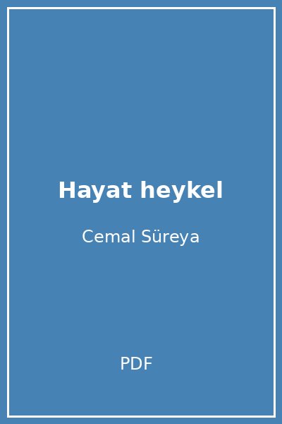 Hayat heykel