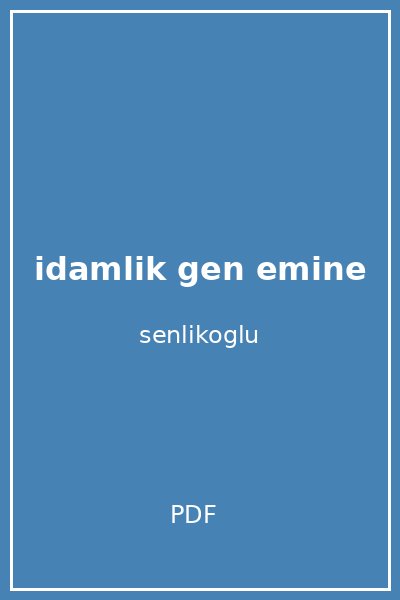 idamlik gen emine