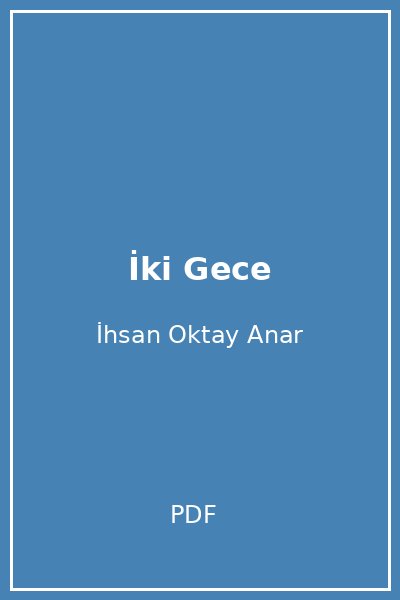 İki Gece