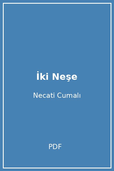 İki Neşe