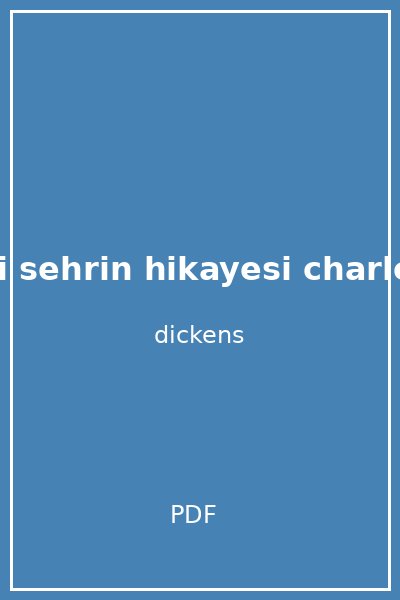 iki sehrin hikayesi charles