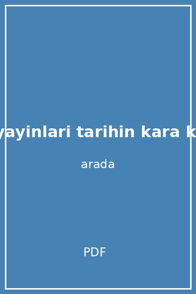 informal yayinlari tarihin kara kutusu konu zetli soru bankasi 2 cilt bir