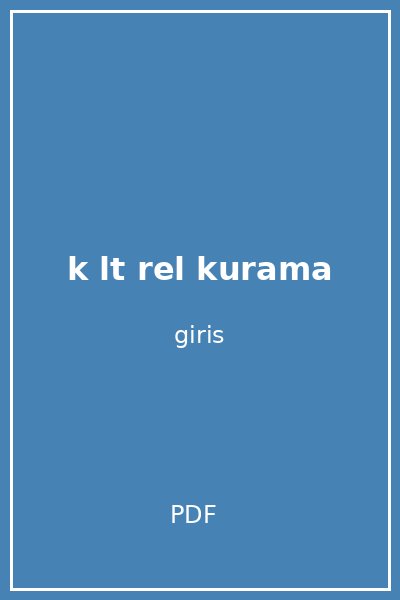 k lt rel kurama