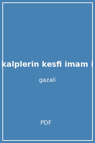 kalplerin kesfi imam i