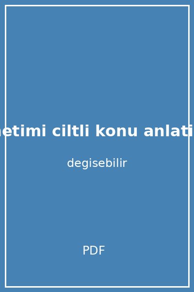 kamu yonetimi ciltli konu anlatimi altin seri kapak