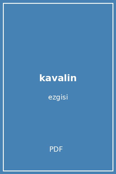 kavalin