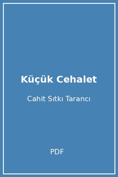 Küçük Cehalet