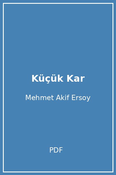 Küçük Kar