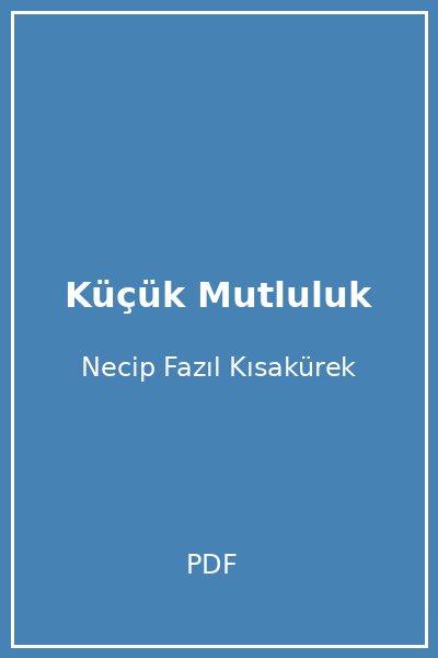 Küçük Mutluluk
