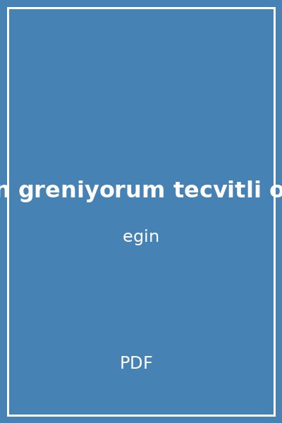 kur an greniyorum tecvitli osman