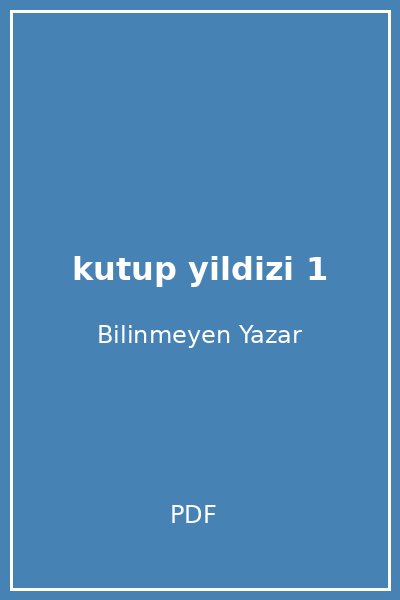 kutup yildizi 1