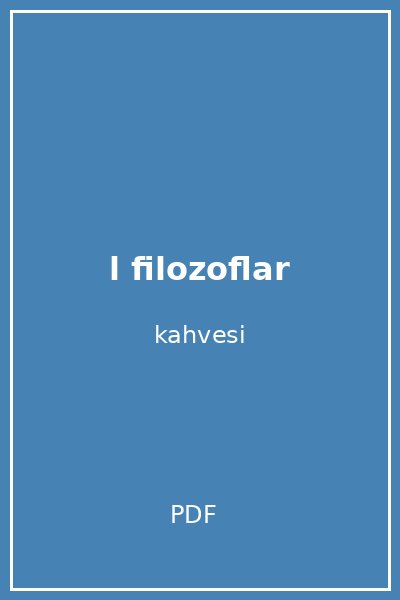 l filozoflar