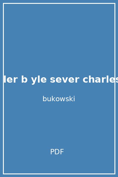 l ler b yle sever charles