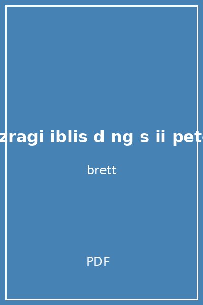 l mizragi iblis d ng s ii peter v