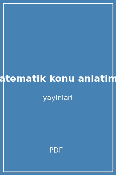 lys matematik konu anlatimli fdd