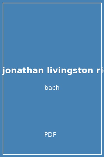 marti jonathan livingston richard