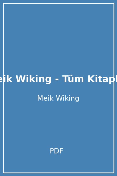 Meik Wiking - Tüm Kitaplar