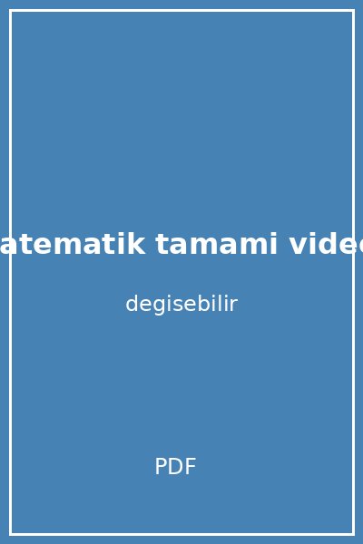miray ayt matematik tamami video cozumlu soru bankasi kapak