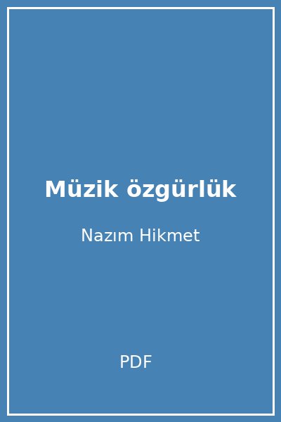 Müzik özgürlük