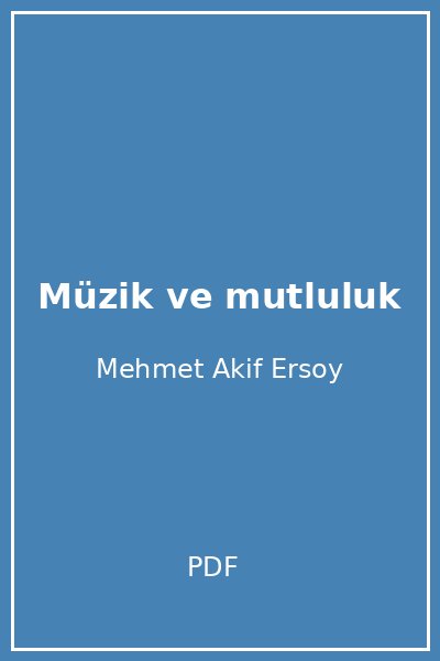 Müzik ve mutluluk