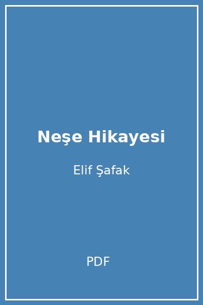 Neşe Hikayesi