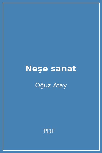 Neşe sanat