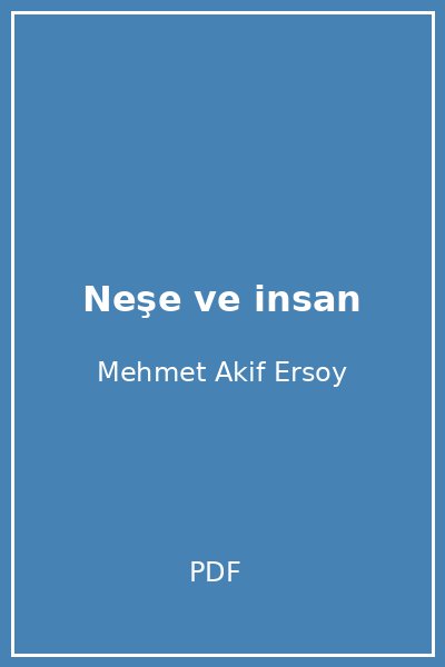 Neşe ve insan
