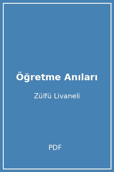 Öğretme Anıları