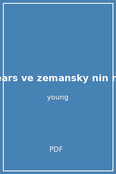 pearson sears ve zemansky nin niversite fizigi cilt 1 hugh d