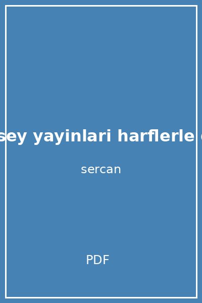pencere sey yayinlari harflerle d s nelim yesim kesg l
