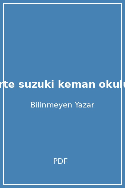 porte suzuki keman okulu 1