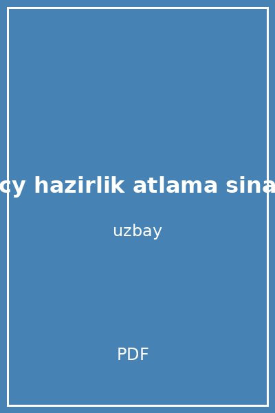 proficiency hazirlik atlama sinavi ekrem