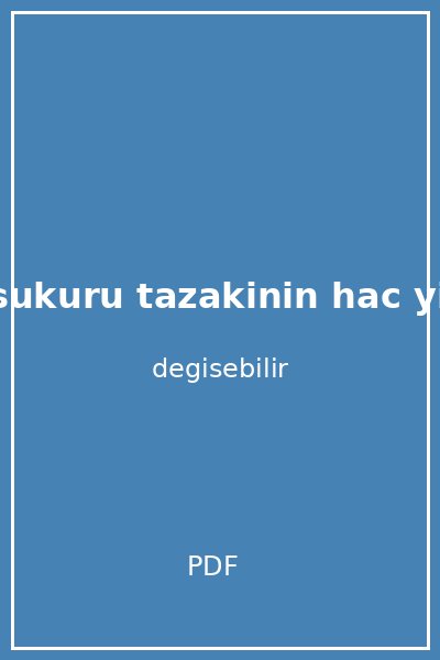 renksiz tsukuru tazakinin hac yillari kapak