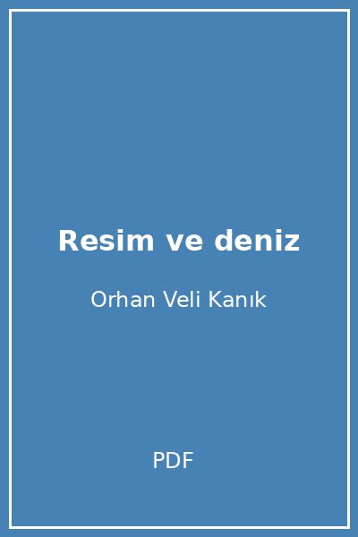 Resim ve deniz