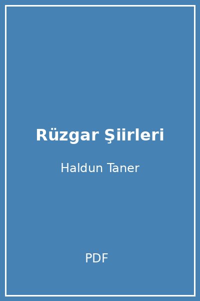Rüzgar Şiirleri
