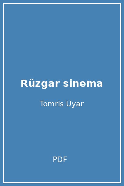 Rüzgar sinema