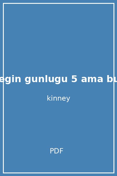 saftirik gregin gunlugu 5 ama bu haksizlik jeff