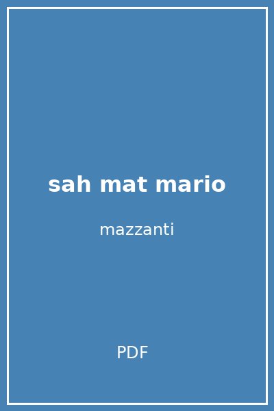sah mat mario