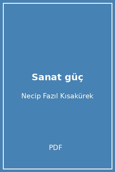 Sanat güç